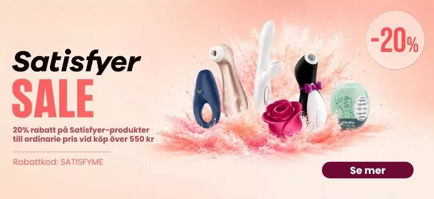 Satisfyer Sale - Lovesexshop.se sex shop