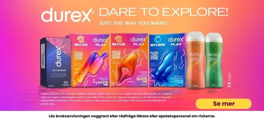 Maj är onanins månad, upptäck Durex produkter | Lovesexshop.se sex shop