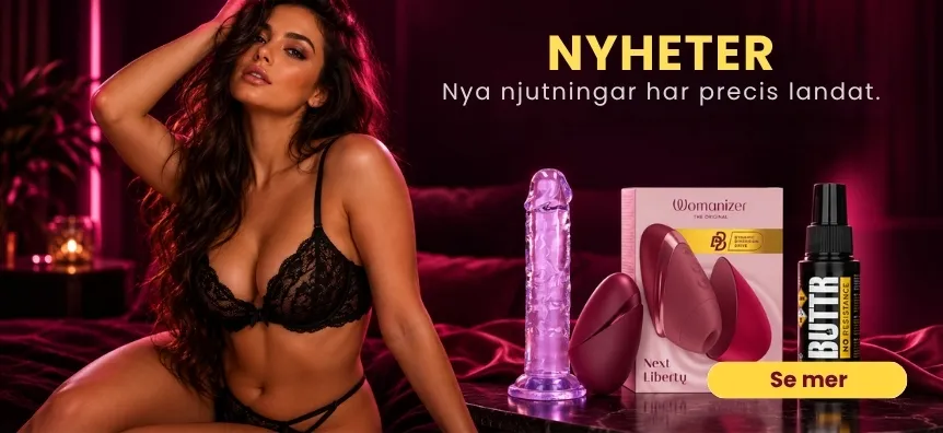 Nyheter: Upptäck ett stort utbud av nya erotiska produkter i sexbutiken Lovesexshop.se.