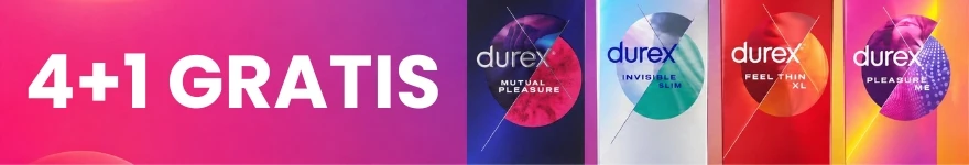 Durex kondomkampanj: 4+1 gratis – Lovesexshop.se sex shop