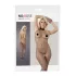 NO:XQSE - Halterneck catsuit - nätstoff - svart - M/L