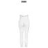 NO:XQSE - Halterneck catsuit - nätstoff - svart - M/L