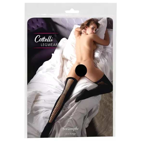 Cottelli - Stay-ups strumpor - Sexig - Svart