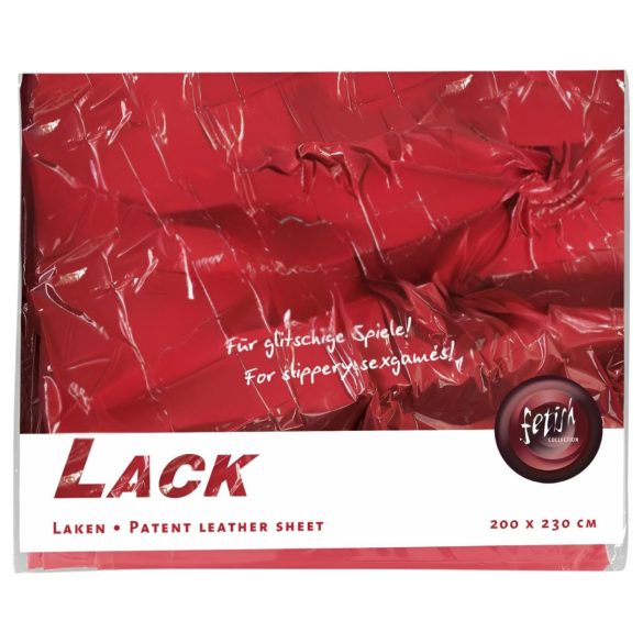 Lacklakan - 200x230 cm (röd)
