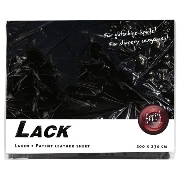 Lacklakan - 200x230 cm (svart)