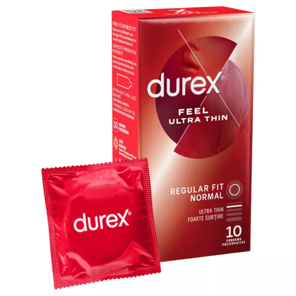 Durex - kondom - ultratunn naturlig känsla - 10 st