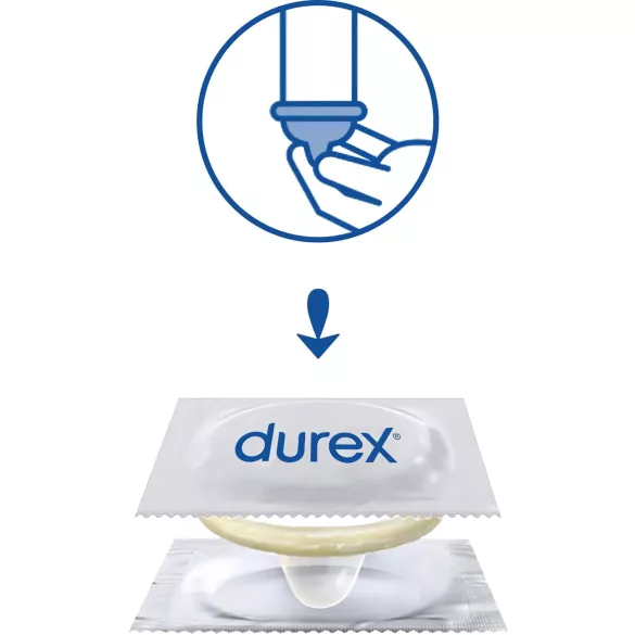 Durex - Kondom - Tunn för naturlig känsla - 3 st