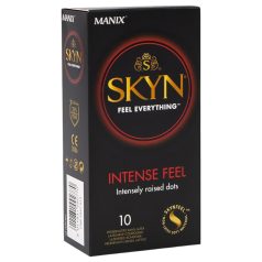 Manix SKYN Intense - latexfri kondom - nubbar - 10 st