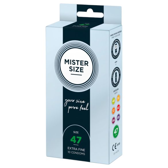 Mister Size Tunn Kondom - 47mm (10 st)