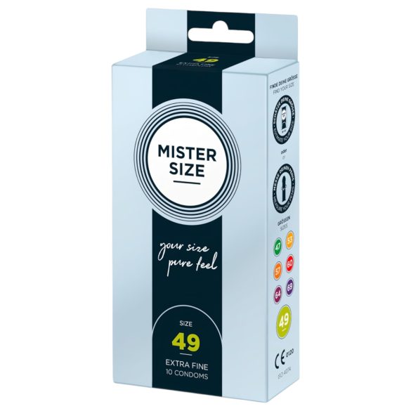 Mister Size Tunt Kondom - 49mm (10 st)