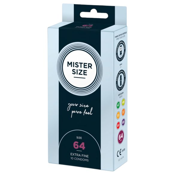Mister Size tunna kondomer - 64mm (10 st)