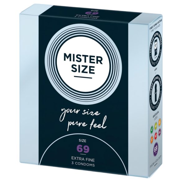 Mister Size extra tunn kondom - 69mm (3 st)