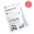 Mister Size - kondom testpaket med penisring - 3 st