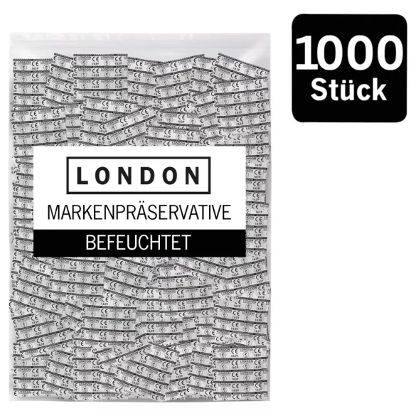 London - tunn kondom - 1000 st