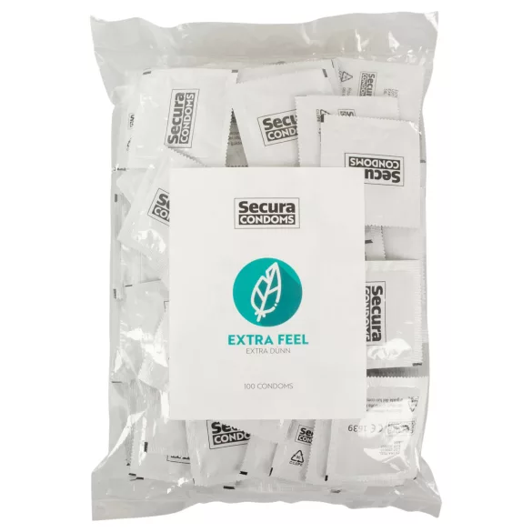 Secura Extra Feel - extra tunna kondomer (100 st)