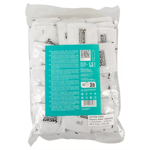 Secura Extra Feel - extra tunna kondomer (100 st)