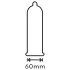 Secura Aubergine - extra stora kondomer - 60mm - 100 st