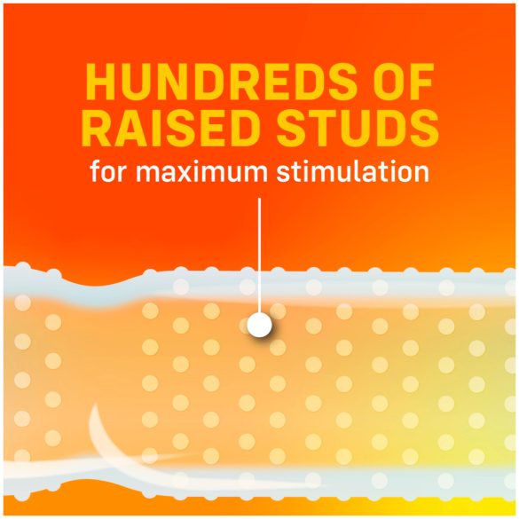 ONE - kondom med knottror - 12-pack