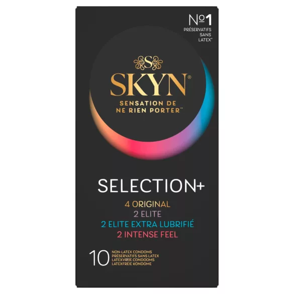 SKYN Selection+ - latexfri kondomblandning (10 st)