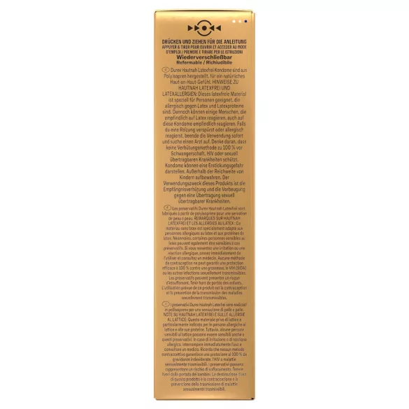 Durex Hautnah - latexfri kondom - 10 st