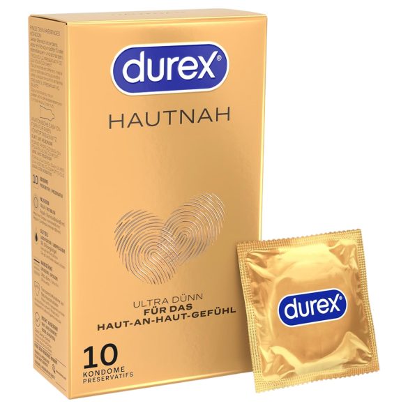 Durex Hautnah - extra tunn kondom - 10 st