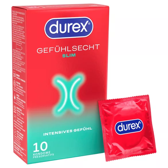 Durex - Slim kondomer (10 st)