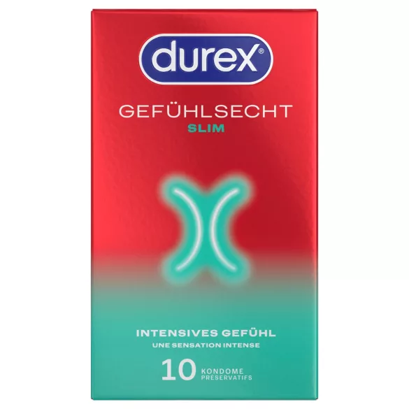 Durex - Slim kondomer (10 st)