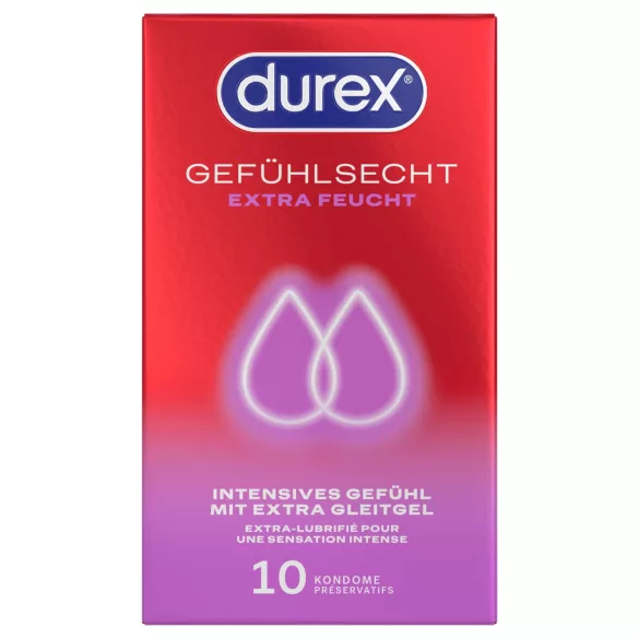 Durex - extra glidmedelsbehandlade kondomer (10 st)