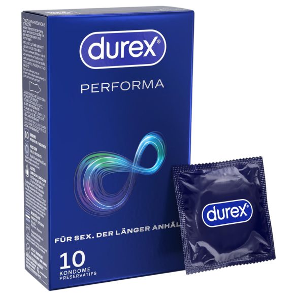 Durex Performa - fördröjningskondom - 10 st