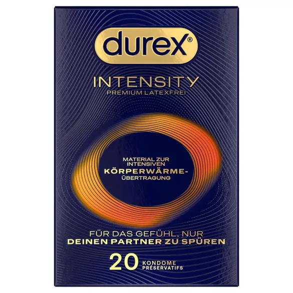 Durex Intensity - tunn latexfri kondom - 20 st