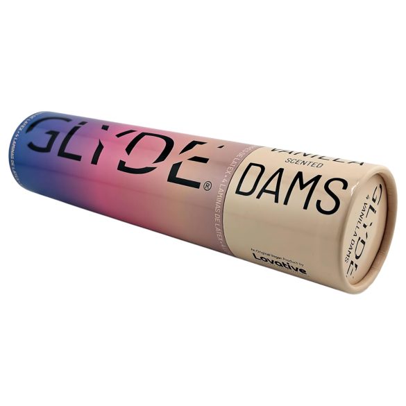 GLYDE - slicklapp - vegansk latex - vanilj