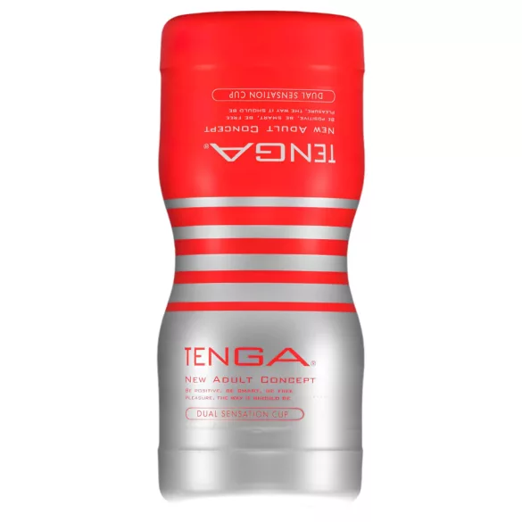 TENGA - Masturbator - Dubbelnjutning - Transparent