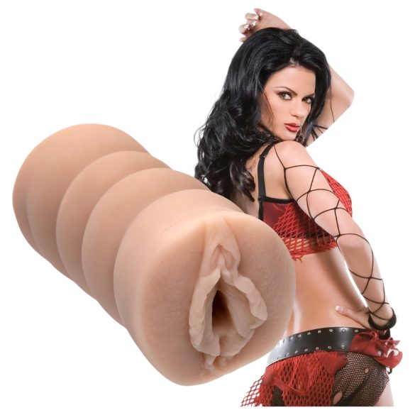 Doc Johnson Chanel St. James - realistisk masturbator - Ultraskyn - naturfärg