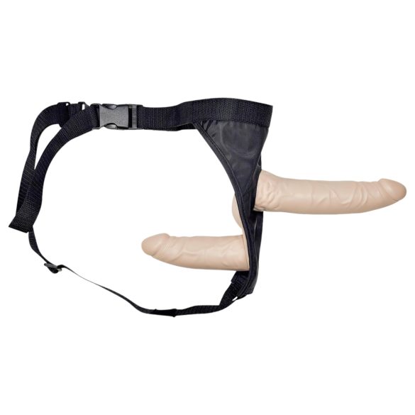 You2Toys - Strap-on dubbel dildo - silikon