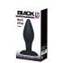 Black Velvet analplugg - stor