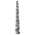 Icicles No. 2 - glaskulformad dildo - transparent