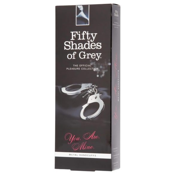 Fifty Shades of Grey - handbojor i metall