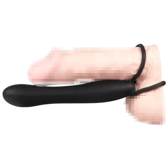 You2Toys - Anal dildo med penisring - svart