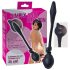 You2Toys - Uppblåsbar Anal Dildo (Svart)