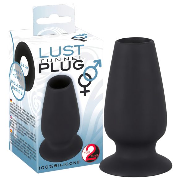 You2Toys - Lusttunnel - ihålig analexpanderare (svart)