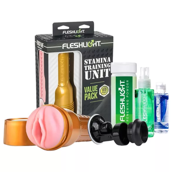 Fleshlight - onanitränare set - 5 delar - masturbator sexleksak