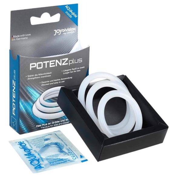 POTENZplus - penisring set - 3-pack