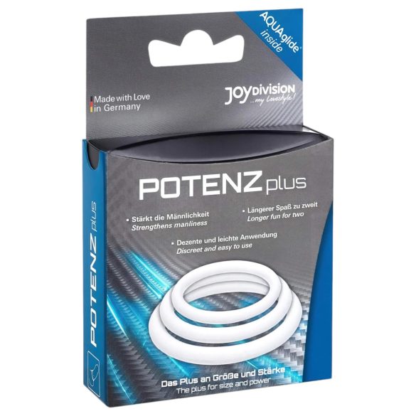 POTENZplus - penisring set - 3-pack