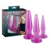 You2Toys - Anal träningsplugg set - 3 delar (lila)