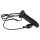 You2Toys - Uppblåsbar Strap-On - ihålig silikon dildo (svart)
