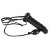You2Toys - Uppblåsbar Strap-On - ihålig silikon dildo (svart)