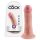 King Cock - dildo realistisk - 15 cm - naturfärg