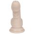 You2Toys - Silikon dildo med sugkopp - liten (naturlig)