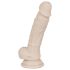 You2Toys - Dildo med sugpropp - silikon - medium - hudfärgad