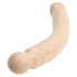 Doc Johnson - dubbel dildo - naturfärg - 30,5 cm